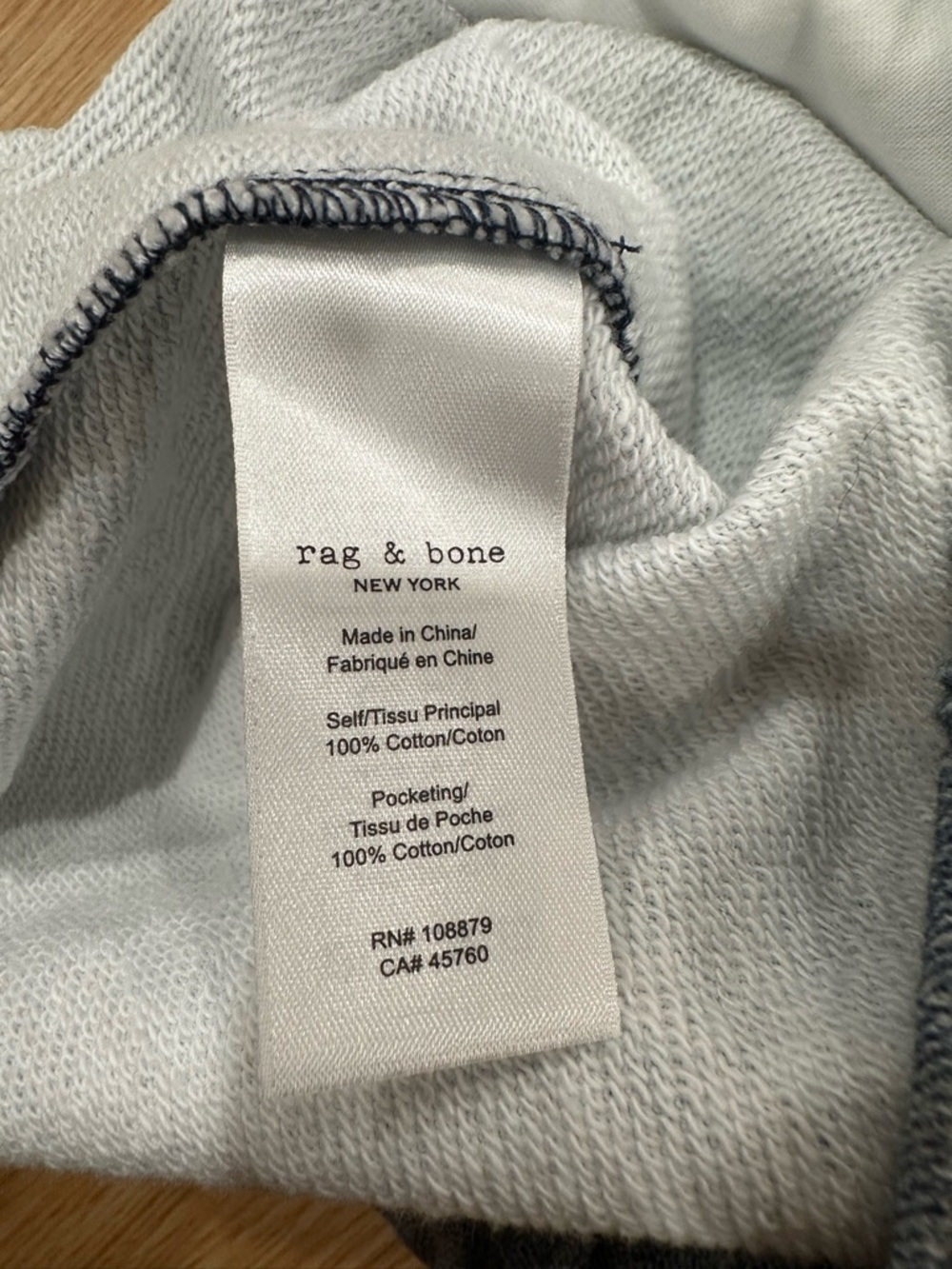 NWT Rag & Bone Miramar Denim Walking Shorts Brooke Size Small - Picture 5 of 9